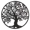 Tree of Life Metal Wall Art, Iron Silhouette Decor