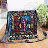 Ethnic Embroidered Canvas Crossbody Bag