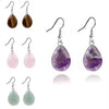 Natural Aventurine Dangle Drop Earrings