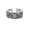 Eye Of Horus Protection Adjustable Ring