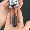 Ebony Wood Ghau Prayer Box Keychain Pendant