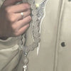 Beaded Tassel Bracelet with Jade Rabbit Charm