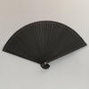 Traditional Chinese Folding Hand Fan with Crane Motifs