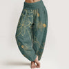 Women's Harem Pants Elastic Waist Yoga Trousers