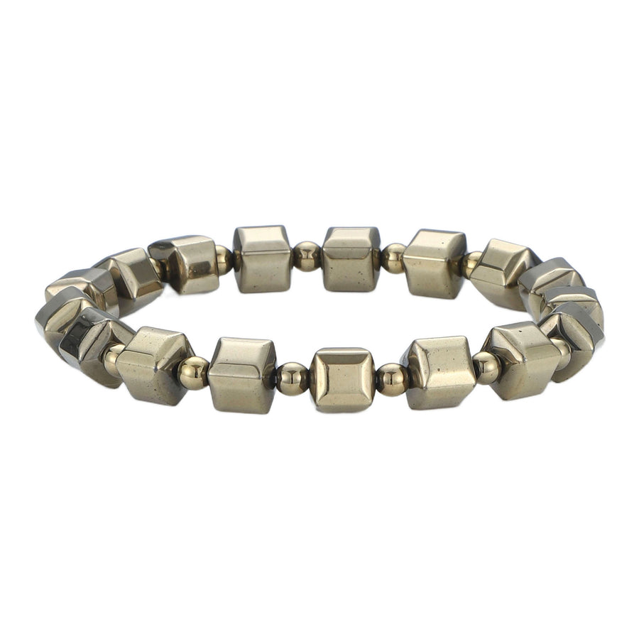 Magnetic Bracelet, Geometric Beads and Links