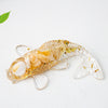 Koi Fish Crystal Chip Epoxy Resin Luck Decoration