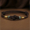 Red String Jade Luck Fortune Knot Braided Couple Bracelet