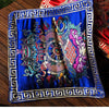 Tibetan Altar Cloth with Auspicious Symbols