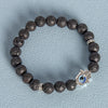 Hamsa Hand Evil Eye Beaded Bracelet for Men