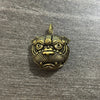 PiXiu Wealth Copper Key Chain with Tiger Head Bell Charm