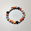 Galaxy Agate Bracelet, Cosmic Stone Beads