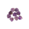 Natural Amethyst Tiger's Eye Stone Love Decoration