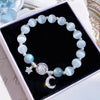 Pixiu Bracelet with Cat's Eye Beads
