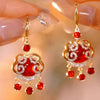 Camellia Flower Stud Earrings