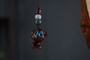 Chinese Zodiac Wood Carving Keychain and Phone Charm