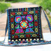 Ethnic Embroidered Canvas Crossbody Bag