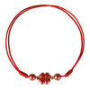 Four Leaf Clover Cinnabar Blessing Calm String Bracelet Anklet
