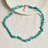 Crystal Stone Luck Necklace, Crushed Chip Choker