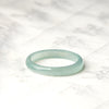 Natural Jade Ring Light Blue Water Style