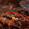 Five Directions Gods of Wealth Protection String Braid Bracelet