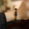 Five Elements Agate Bracelet with Birth Year Charms