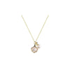 Shell Pearl Necklace, Gold-Tone Copper Pendant