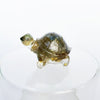 Crystal Gravel Drip Resin Small Turtle Decoration Statue