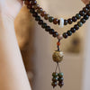 Dunhuang Color Bodhi Seed 108 Bead Mala Bracelet