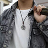 Seven Star Copper Coin Pendant Necklace