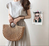 Cotton Linen Midi Dress, Elastic Waist Drawstring Short Sleeve