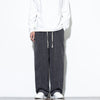 Men's Corduroy Drawstring Pants with Pockets
