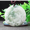 Jade Dragon Pendant Necklace Chinese Zodiac Amulet