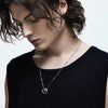 Mobius Copper Necklace Pendant with Geometric Charm