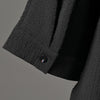 Men's Linen V-Neck Three Quarter Sleeve Shirt