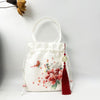 Suzhou Embroidery Drawstring Crossbody Bag