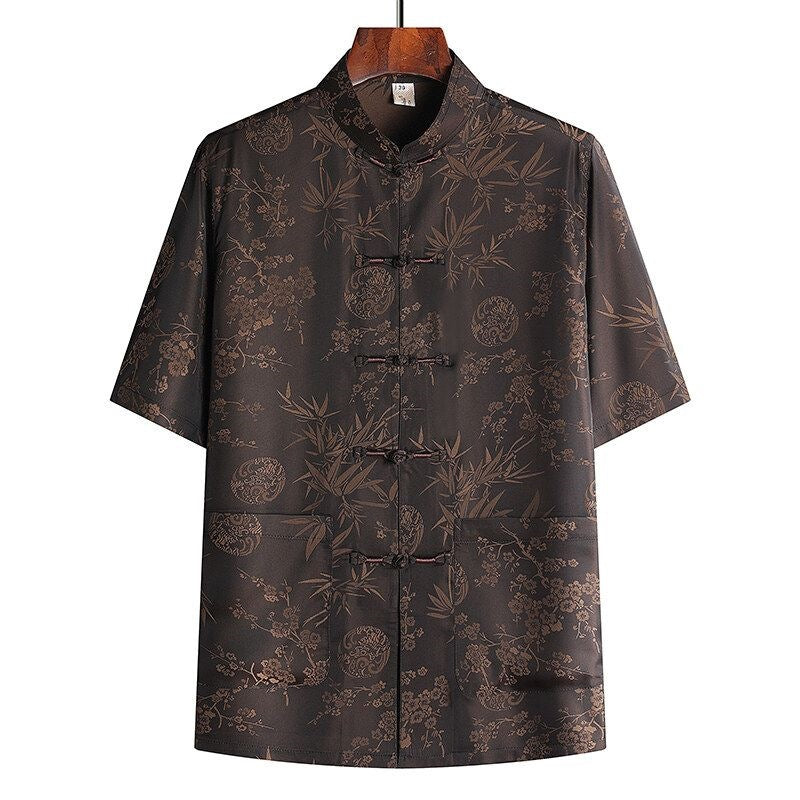 Men's Meditation Cloth Chinese Style Tang Suit Set