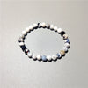 Galaxy Agate Bracelet, Cosmic Stone Beads
