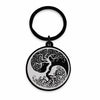 Tree of Life Yin Yang Stainless Steel Necklace Pendant