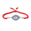 Evil Eye Protection Bracelet Copper Micro-Set Zircon