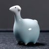 Ceramic Chinese Zodiac Tea Pet, Celadon or Ge Kiln Glaze