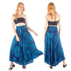 Printed Wrap Maxi Skirt, Boho Summer Long Skirt
