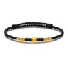 999 Gold Bead Rope Bracelet Handmade