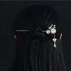 Plum Blossom Butterfly Love Tassel Hairpin