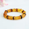 Amber Peace Buckle Bracelet