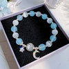 Pixiu Bracelet with Cat's Eye Beads