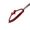 Hand-Woven Red String Bracelet Sheep Knot