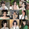 Flower Leaf Pearl Peace Tassel Hairpin