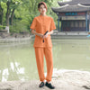 Women's Meditation Cloth Cotton Linen Tai Chi Set