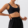 Seamless Yoga Sports Bra, Medium Support Crop Top