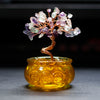 Crystal Gemstone Money Tree Home Decoration